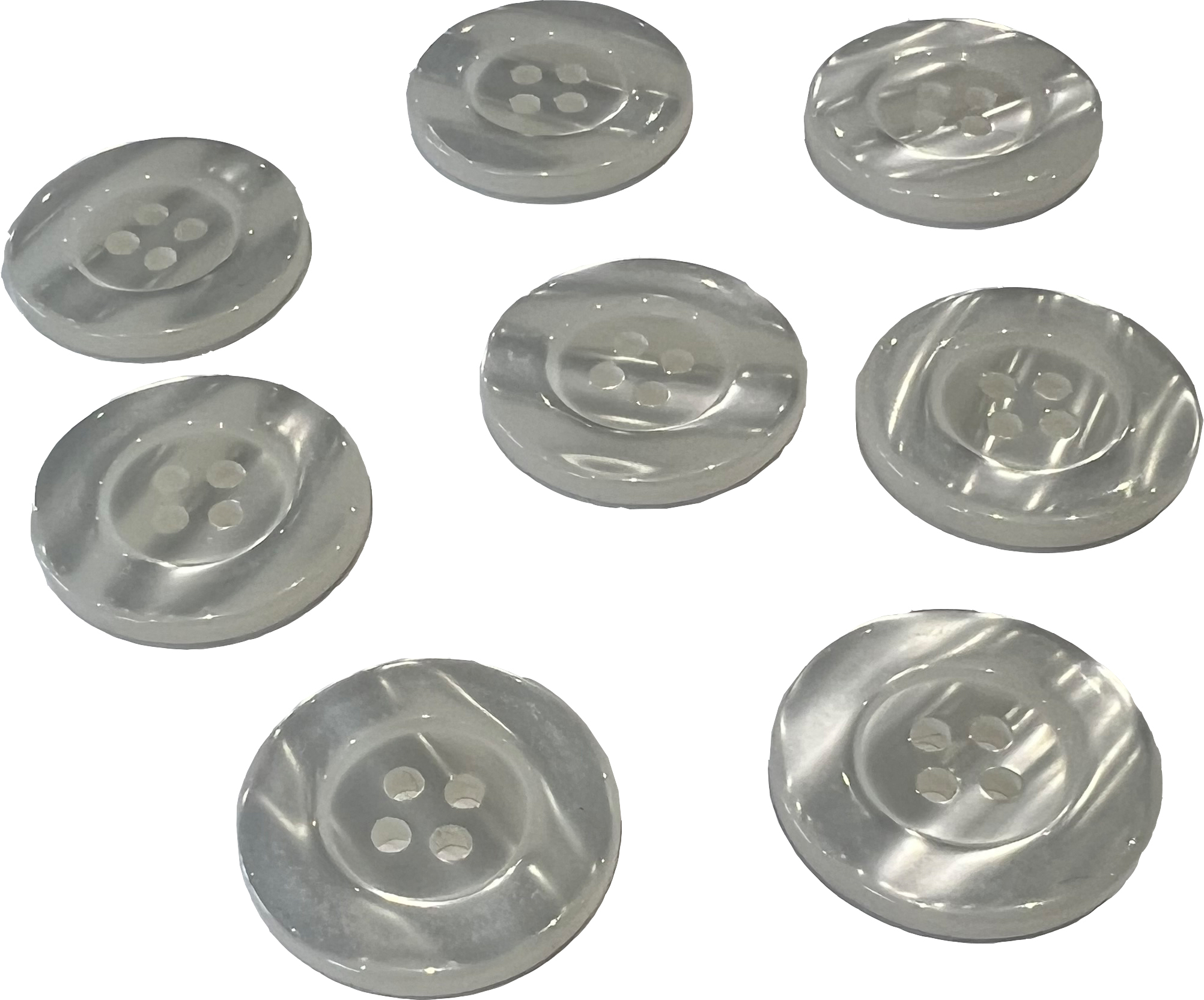 8 Zunftwestenkn�pfe Perlmuttfarben