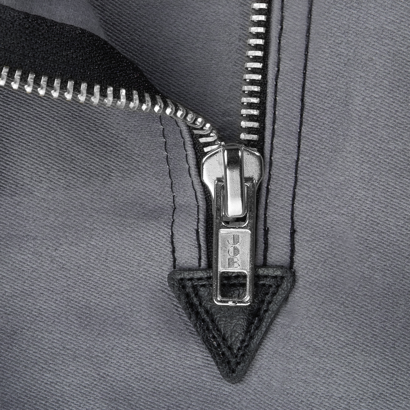 Zunfthose LASSE Doppel-Pilot grau mit Kniepolstertaschen