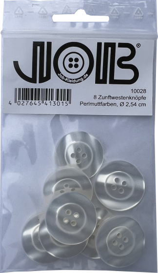 8 Zunftwestenkn�pfe Perlmuttfarben