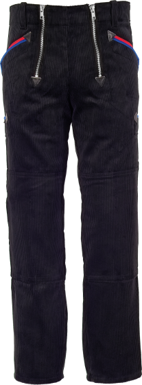 Image Zunfthose ALPER mit Kniepolstertaschen und rot/blauer Paspelierung