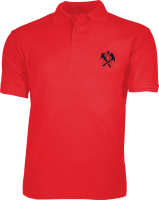 Polo-Shirt KRIS DACHDECKER rot