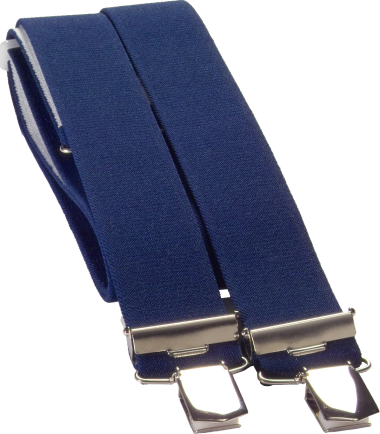 4-Clip Hosentr�ger KILIAN blau