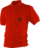 Pocket-Polo DACHDECKER rot