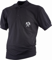 Pocket-Polo DACHDECKER schwarz